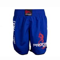 Short calção muay thai luta masculino azul progne Short calção muay thai luta masculino azul progne