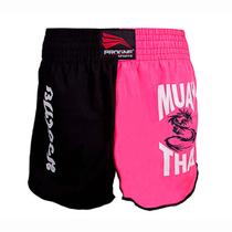 Short Calção Para Muay Thai Feminino Luta Tailândes Progne