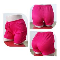 Short Canelado Super Confortável