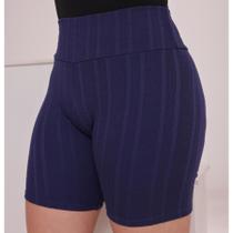 Short Cintura Alta Ribana Prime - Marinho - GG