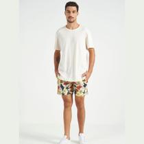 Short Colcci Beach Com Cadarço Banzai Masculino Short Colcci Beach Com Cadarço Banzai Masculino