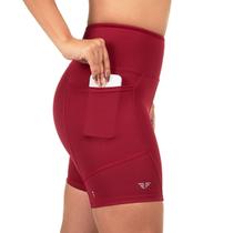 Short Com Bolso Para Corrida Academia Feminino Compressão Short Com Bolso Para Corrida Academia Feminino Compressão