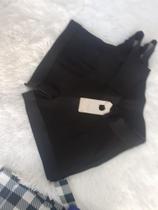 Short com cinto de elastano