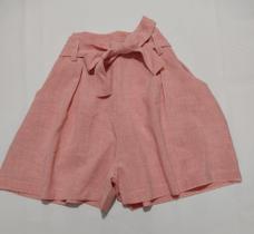 short com pregas em linho short com pregas em linho