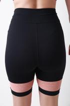 Short com Recorte em Tule Short com Recorte em Tule