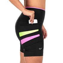 Short Compressão Corrida Pro Racing Pink Collor Short Compressão Corrida Pro Racing Pink Collor