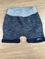 Short de Moletom para Bebês Arthur Preto