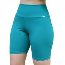 Short de Piscina Feminino Bermuda de Praia Hidroginástica UV50+ Roupa Evangélica