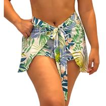 Short de Praia Blogueira Ajustável Saída de Praia Chalaróste MP100050