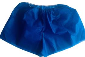 Short Descartável Tnt Azul Marinho 30G - 10 Unidades