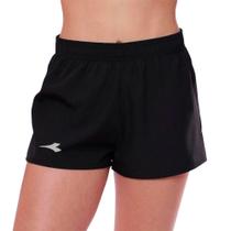 Short Diadora Small Logo Teamwear Feminino - Preto GG