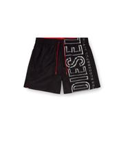 Short diesel masculino swim logo oversized - preto (ref a205070qkbj900a) tamanho:s