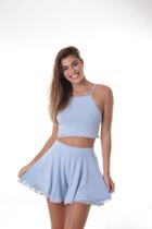 SHORT DOLL CANDY MODAL GODÊ AZUL Tamanhos P, M, G