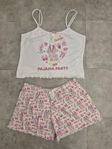 Short-doll cropped alcinha fru-fru pajama party Short-doll cropped alcinha fru-fru pajama party