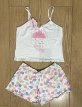 Short-doll cropped alcinha fru-fru sleep all day Short-doll cropped alcinha fru-fru sleep all day