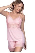Short Doll em Liganete e Renda - Santa Passion Short Doll em Liganete e Renda - Santa Passion