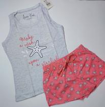 Short Doll Infantil de Algodão Regata Anna Kock Short Doll Infantil de Algodão Regata Anna Kock