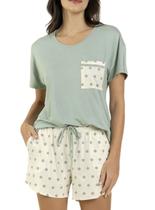 Short Doll Inspirate 111140 Feminino Estampa Poá Visco Confort T. P/GG Short Doll Inspirate 111140 Feminino Estampa Poá Visco Confort T. P/GG