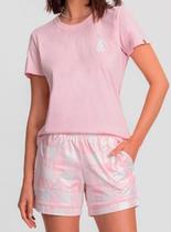 Short Doll Mensageiro Dos Sonhos 0132041 Feminino Coelhos 1/2 Malha Algodão T. P/GG