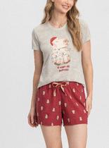 Short Doll Mensageiro Dos Sonhos 0132124 Feminino Capivara Natalina Meia Malha T. P/GG Short Doll Mensageiro Dos Sonhos 0132124 Feminino Capivara Natalina Meia Malha T. P/GG