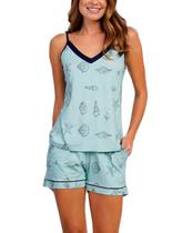 Short Doll Podiun 265058 Feminino Estampado Com Bolsos Viscolycra T. P/GG Short Doll Podiun 265058 Feminino Estampado Com Bolsos Viscolycra T. P/GG