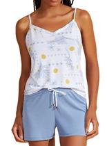 Short Doll Recco 18004 Feminino Alças Finas Estampado Microfibra T. 42/48 Short Doll Recco 18004 Feminino Alças Finas Estampado Microfibra T. 42/48