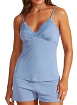 Short Doll Recco 18012 Feminino Decote V Renda e Microfibra T. 42/48 Short Doll Recco 18012 Feminino Decote V Renda e Microfibra T. 42/48