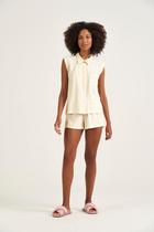 Short Doll Regata com Abertura