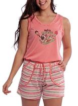 Short Doll Regata Desire 1024 Feminino Hello Summer Poliviscose T. P/XG