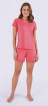 Short Doll Viscolycra e Canelado 136 Papoula Tamanhos Podiun Short Doll Viscolycra e Canelado 136 Papoula Tamanhos Podiun
