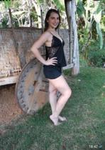 Short dool Liganete renda