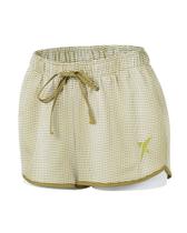 Short Duplo DROP SHOT NICOLE 1.0 Branco/Dourado (Tamanho G)