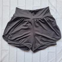 Short Duplo Fitness Academia Feminino Short Treino Caminhada Ginastica Roupa de yoga