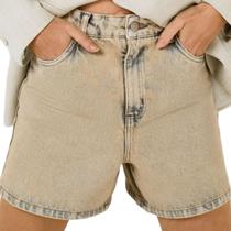 Short dzarm jeans cintura alta reto