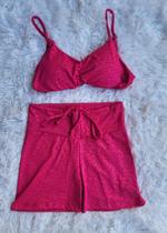 Short e Top com bojo Conjunto Academia Feminino Fitness - Pijamas Viçosa