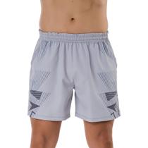 Short em Malha Leve com Estampas Geométricas Elite