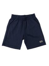 Short em Moletinho Azul Pega Mania 81491 Short em Moletinho Azul Pega Mania 81491