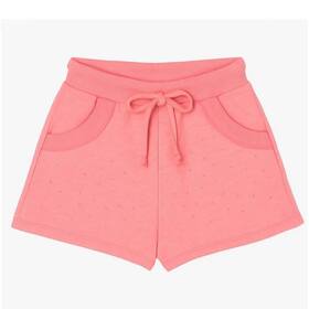 Short Em Moletom Comfy Rosa Neon - Kukiê Short Em Moletom Comfy Rosa Neon - Kukiê