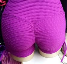 Short empina bumbum flocado