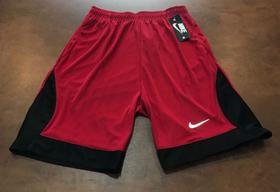 Short Esportivo Refletivo Vermelho
