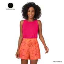 Short Estampado Feminino Rovitex 6193915