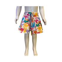Short Fábula Inverno Tulipa Off White