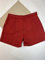 Short Femininho Moletinho Ponto Roma Michele Collection Ref. 142701
