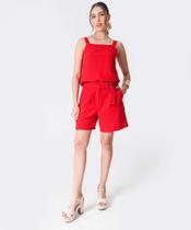 Short Feminino Alfaiataria Cinto Marisa-86002