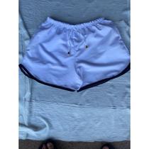 short feminino atletico tactel corrida camihada ponteiras removiveis