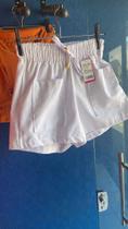 Short Feminino Branco - Tamanho: P - Miss Lice Short Feminino Branco - Tamanho: P - Miss Lice