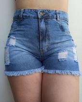 Short Feminino Com Lycra Hot Pants Moda Verão