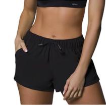 Short Feminino Curto Liso Corrida Fitness Selene