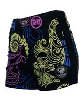 Short Feminino Cyclone Veludo Maori Ocean Light