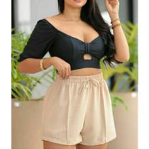 short feminino duna basico leve na verao social - AHSTEX